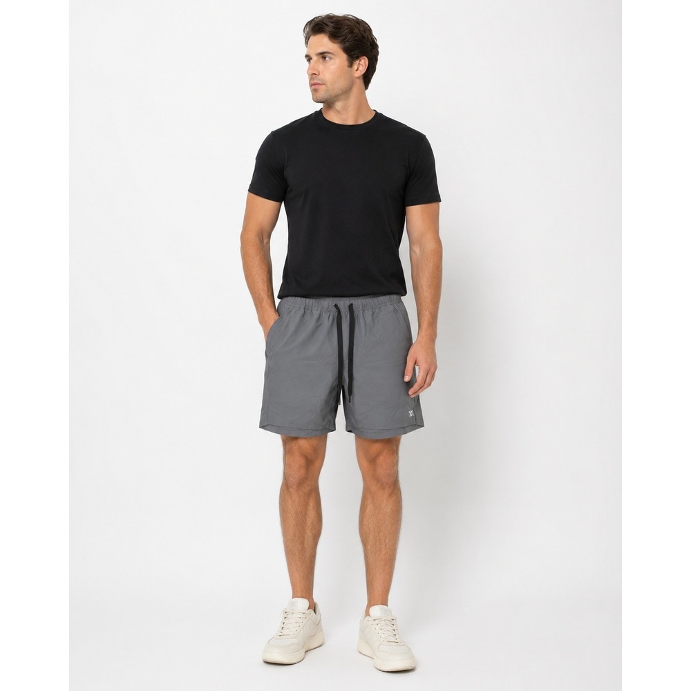 Dixxon Flannel Co Athletic Shorts The Brad Medium Charcoal Grey Premium Gym Wear